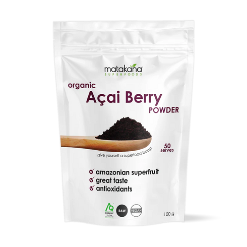 Image of Acai Berry Organic Freeze Dried Powder 100g