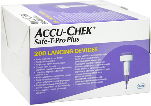 Accu Chek Safe T Pro Plus Sterile Lancing Devices 200-Accu-Chek-Matakana Pharmacy