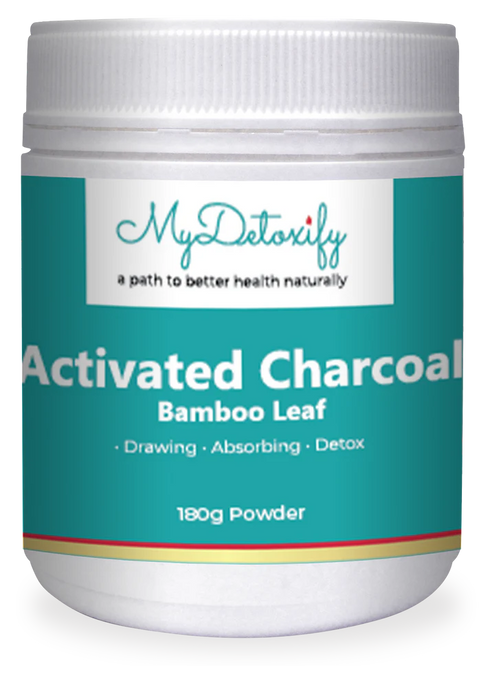 My Detoxify Activated Charcoal Bamboo Leaf Powder 180g-My Detoxify-Matakana Pharmacy