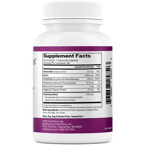 Image of supplement facts for Adapt 90caps