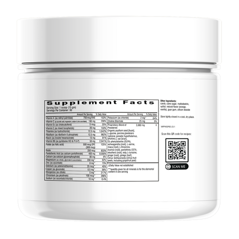 image of supplement facts