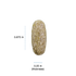 Image of caplet shape and size.