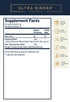 Image of supplement facts for Ultra Binder Stick Packets