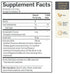 Image of supplement facts
