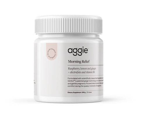 Morning Relief | Raspberry, Lemon & Ginger Powder 240g-Aggie-Matakana Pharmacy