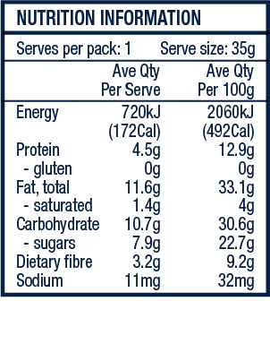 Almond Cacao Snack Bar 35g | Crafty Weka-Crafty Weka-Matakana Pharmacy