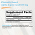 Alpha Lipoic Acid 600mg 60 Capsules