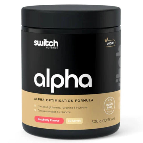 Switch Alpha 300g | Raspberry-Switch Nutrition-Matakana Pharmacy