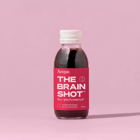 Arepa The Brain Shot for Performance 12x98ml-Arepa-Matakana Pharmacy