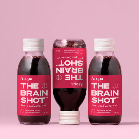 Arepa The Brain Shot for Performance 98ml-Arepa-Matakana Pharmacy