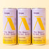 Arepa The Brain & Gut Soda Pineapple Ginger 12x250ml-Arepa-Matakana Pharmacy