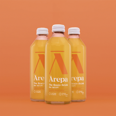 Arepa Uplift Spiced Orange 12x300ml-Arepa-Matakana Pharmacy