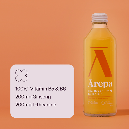 Arepa Uplift Spiced Orange 300ml-Arepa-Matakana Pharmacy