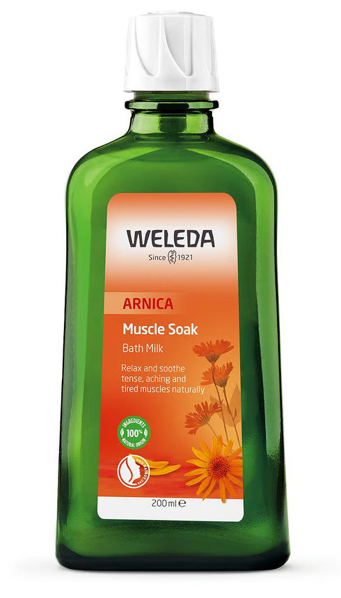 Arnica Muscle Soak Bath Milk, 200ml-Weleda-Matakana Pharmacy