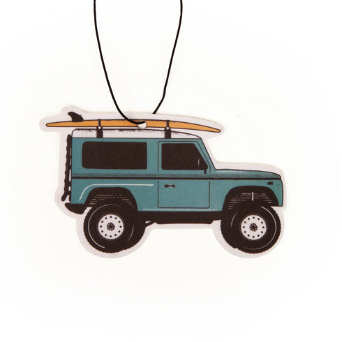 Defender with Surfboard Air freshener-Fresh Fresheners-Matakana Pharmacy