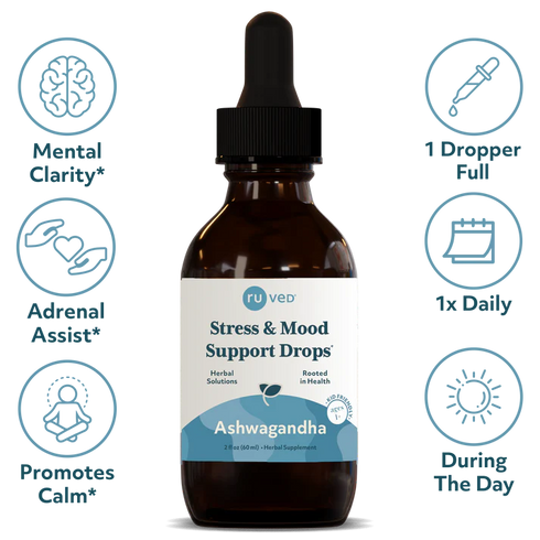 Image of Ashwagandha Drops - Stress & Mood Support 60ml
