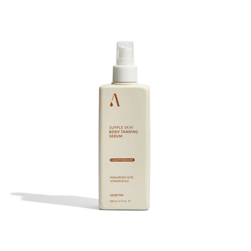 Azure Supple Skin Body Tanning Serum Light Med 200ml-Matakana Pharmacy
