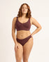 Classic Bikini Mulberry Large-BOODY Organic Bamboo Wear-Matakana Pharmacy