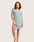 GoodNight Dress Mineral Blue M-BOODY Organic Bamboo Wear-Matakana Pharmacy