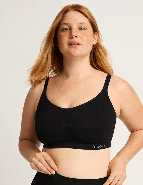 Image of BOODY Full Bust Wireless Bra Black