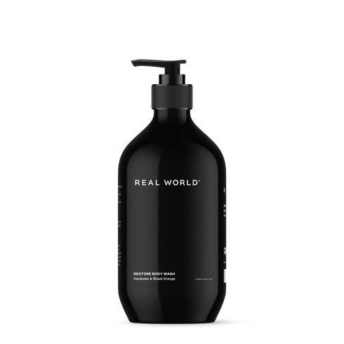 Restore Harakeke & Blood Orange Body Wash 500ml-Real World-Matakana Pharmacy