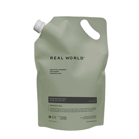 Revive Horopito, Cucumber & Mint Hand Wash Refill 1L-Real World-Matakana Pharmacy