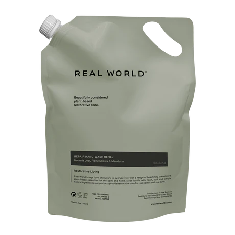Repair Hoheria Leaf, Pohutukawa & Mandarin Hand Wash Refill 2.5L-Real World-Matakana Pharmacy