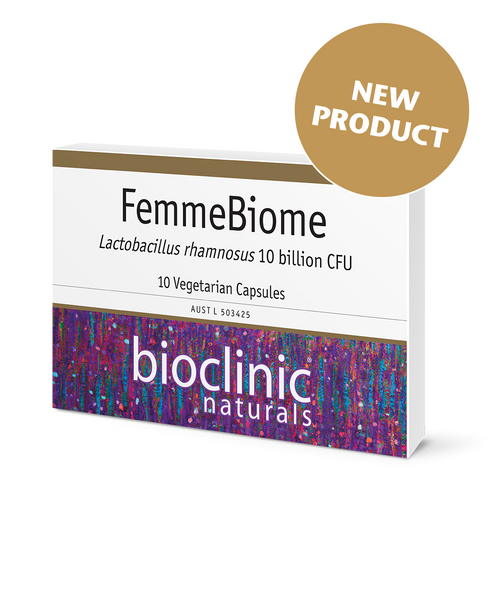 FemmeBiome 10 Caps-BioClinic Naturals-Matakana Pharmacy