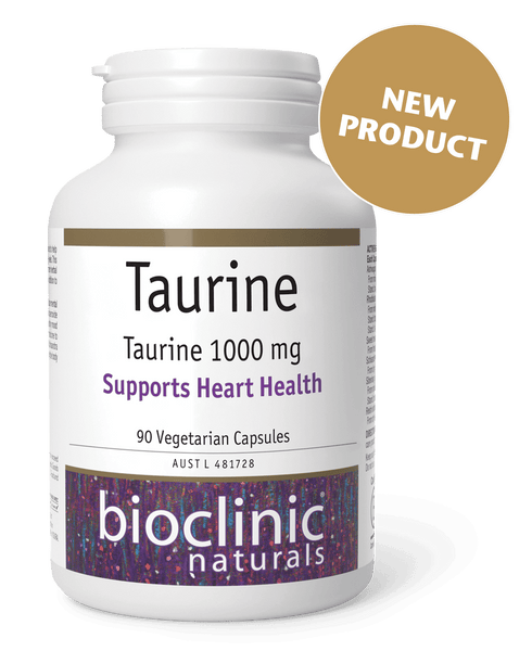 Taurine 90 Caps-BioClinic Naturals-Matakana Pharmacy