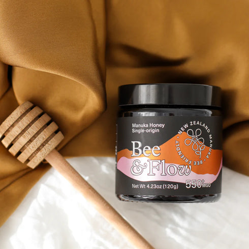 Manuka Honey MGO 550 UMF 15 250g-BEE&FLOW-Matakana Pharmacy