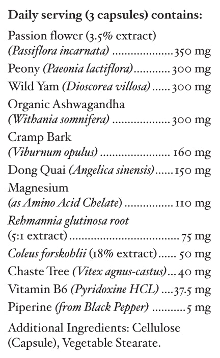 CycleCalm 180caps-Matakana Pharmacy