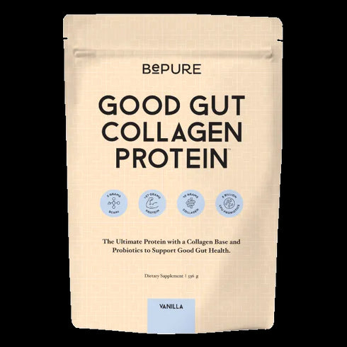 Good Gut Collagen Protein Vanilla Powder Refill 536g-Matakana Pharmacy