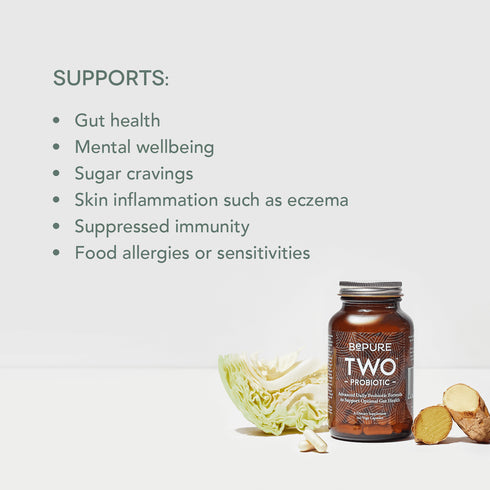 Two Probiotic 120caps-BEPURE-Matakana Pharmacy