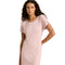 image of female model wearing BOODY Goodnight Nightdress Lilac in large