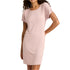 image of female model wearing BOODY Goodnight Nightdress Lilac in large
