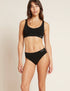 BOODY Woman Period Bikini Moderate-Heavy Black L-Matakana Pharmacy