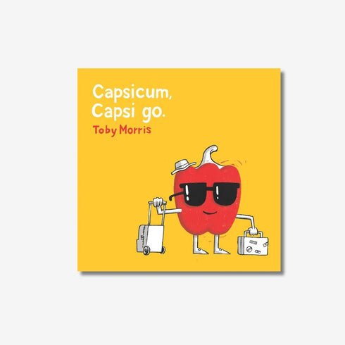 Capsicum, Capsi Go Book by Toby Morris-Beatnik Publishing-Matakana Pharmacy