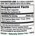 Image of the suggested use and supplement facts on the side of the bottle of Black Seed Original Plain 100caps
