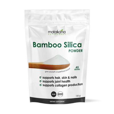 Bamboo Silica Powder 100g-Matakana Superfoods-Matakana Pharmacy