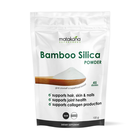 Bamboo Silica Powder 100g-Matakana Superfoods-Matakana Pharmacy