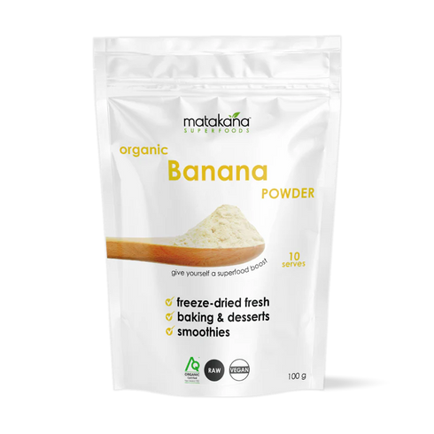 Image of Banana Organic Freeze Dried Powder 100g