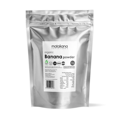 Banana Organic Powder Freeze Dried 1kg-Matakana Superfoods-Matakana Pharmacy