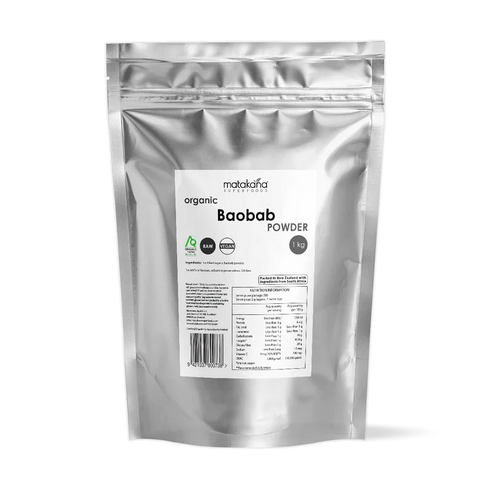 Baobob Organic Powder 1kg-Matakana Superfoods-Matakana Pharmacy