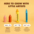 Bath Crayon Triangles-Honey Sticks-Matakana Pharmacy