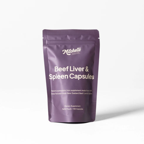 Image of Beef Liver & Spleen Capsules Refill Pouch