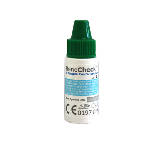 Image of benecheck glucose control solution for meter