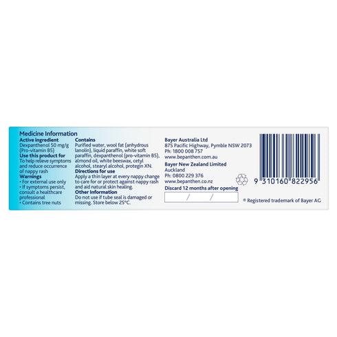 Bepanthen Nappy Rash Ointment 30g-Bayer-Matakana Pharmacy