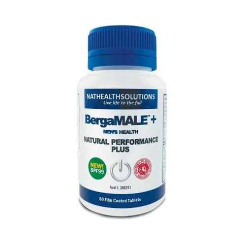 BergaMALE + 60tabs-Matakana Pharmacy