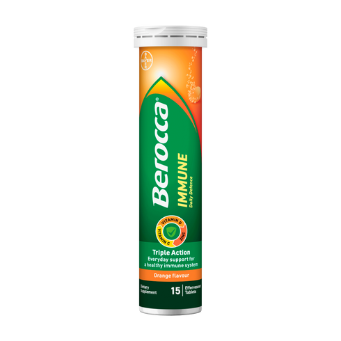 Berocca Immune Daily Defence Orange 15-Bayer-Matakana Pharmacy