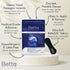 Betta Sleep BettaSilk Nasal Strips | 30 Pack Black-Betta Sleep-Matakana Pharmacy